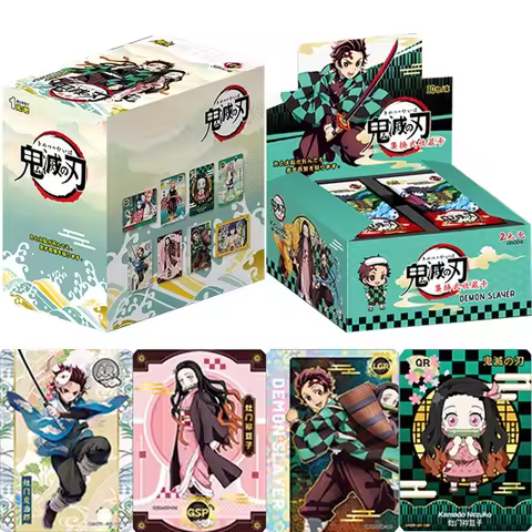 Demon Slayer Card Tanjirou Nezuko Kanroji Mitsuri Decisive Anime Character Trading Collection Card K