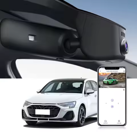 Dash Cam for Audi A1 A3 A4 A5 A6 A7 A8 Q2 Q3 Q5 Q7 Q8 TT RS S 2016 to 2026,4K Dashcam Wifi Dash Came