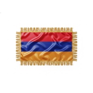 Armenia Full Tassel Flag, Tc Mirror Material