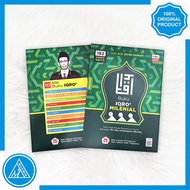 Buku Iqro Milenial | Iqro 1-6 Warna | cara cepat membaca alquran | Buku anak Viral