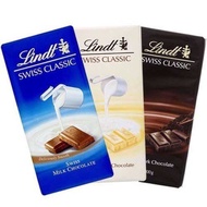 Lindt swiss classic chocolate 100g. ลินด์สวิสช็อกโกแลต