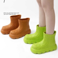 AOKANG Rain Boots EVA New Women's Shoes