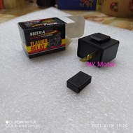 SIGNAL RELAY CONDENSER Flasher Motorcycle Light Signal 2-Pin Flasher Relay