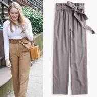 J crew point sur paperbag pant