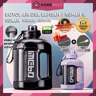 HOMENESS Botol Air 2 Liter BPA Free Air Botol Air Budak | 2L Water Bottle BPA Free Water Bottle Wate