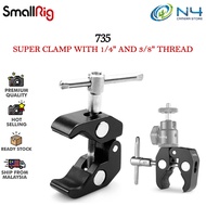 SmallRig Universal Super Clamp w/ 1/4" and 3/8" thread Mount Clamp ( 735 )