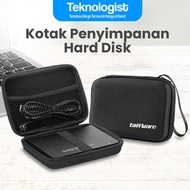Taffware Hardcase HDD Hard Disk Storage Box HDD Protective EVA Case 2.5 Inch
