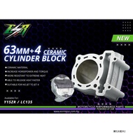 Y15/LC135 BLOK 63+4 MM ESR MOTOR
