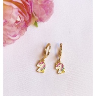 " Anting Anak Titanium Anti Karat Colorful Unicorn