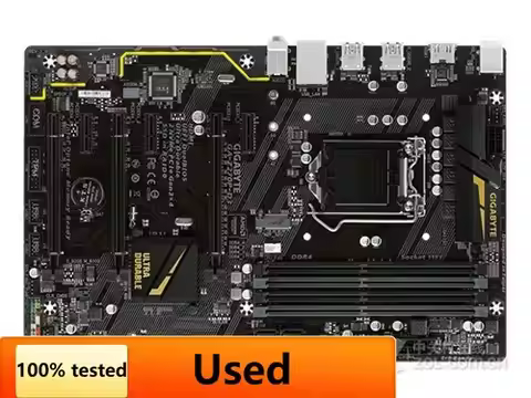 GIGABYTE GA-Z270P-D3 Motherboard DDR4 LGA 1151 For Intel Z270 64GB USB3.1 Desktop Mainboard 6 Card S