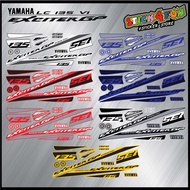 Sticker stripe MOTOR YAMAHA LC135 EXCITER GP V1 edition 2020