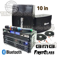 PAKET SOUND KARAOKE BMB SPEAKER 10IN DAN AMPLIFIER FCA3000 DAN MIC