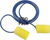 3M Ear Plugs, 200/Box, E-A-R Classic 311-1101, Corded, Disposable, Foam, NRR 29, For Drilling, Grinding, Machining, Sawing, Sanding, Welding, 1/Poly Bag