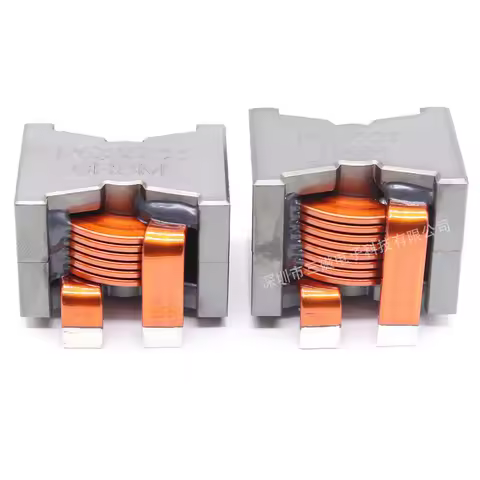 Flat Copper Magnetic Core Inductor 6.8uH 10uH 120A High Current Through-Hole Magnetic Ring Inductor 