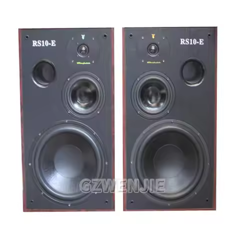 250W 8Ohm High School Low 10 Inch Speaker Bass Silk Film Tweeter RS10-E Hifi Bookshelf Speaker Passi