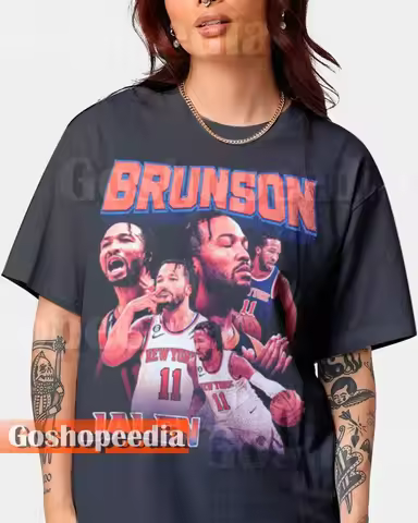 Limited Jalen Brunson Shirt Vintage 90s Jalen Brunson TShirt Homage Jalen Brunson Sweatshirt Classic