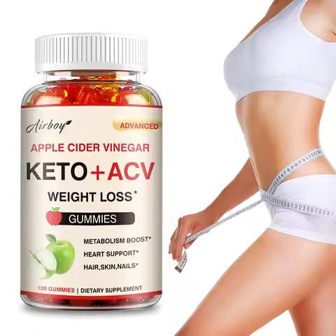 Keto + ACV Gummies - Improve Digestion, Weight Management,Body Shaping,Reduce Bloating,Cleanse Intes
