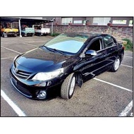 2010年 TOYOTA ALTIS G 1.8 黑色 (11萬km)僅34.8萬