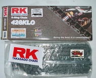 โซ่โอริง RK 428KLO-132 สีดำ โซ่โอริง