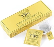 TWG Tea Royal Darjeeling Ftgfop1, First Flush Black Tea Blend In 15 Hand Sewn Cotton Tea Bags In Giftbox, 37.5 G