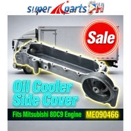 Oil Cooler Side Cover ME090466 For Mitsubishi 8DC9 Engine