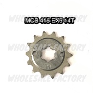 415 MCS FRONT SPROCKET HONDA EX5 14T 16T SPROCKET DEPAN