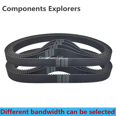 HTD5M Timing Belt Length 385 390 395 400 405 410 415 420 425 430 435 440 445 Width 3-50mm HTD 5M Clo