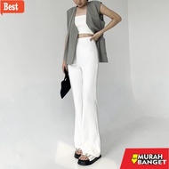 Latest women's culottes Flare Pants - Highwaist Flare Pants - Women's Semi Cutbray Culottes
