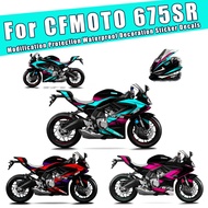 For CFMOTO 675SR 675 SR 675SR-S 675SS SR675 Modification Full Body Change Color Decals Waterproof De