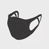【采棉居】抗菌防塵透氣小V臉口罩 (黑) 台灣製
