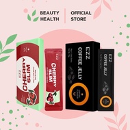 EZZ Cherry Slim Probiotics Jelly Sticks / Coffee Jelly Sticks | Enzyme Slimming Jelly | Detox &amp; Slimming