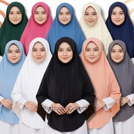 Tudung Labuh / Bulat Sekolah Menengah Agama Koshibo Ringan