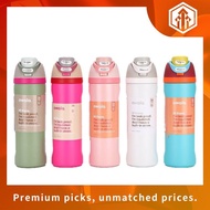 CIVAGO（23oz/690ml）Insulated Stainless Steel Water Bottle with Straw BPA-Free Sports Water Bottle