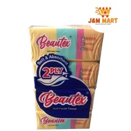 Beautex 2 Ply Softpack Facial Tissue 4 x 200