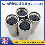 Connector compatible plug Siemens S200Servo motor encoder signal feedback0DB13Connector Cable