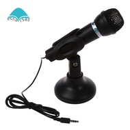 Omnidirectional Laptop PC Computer 3.5mm Network Stand Mini mini  phone Mike Black
