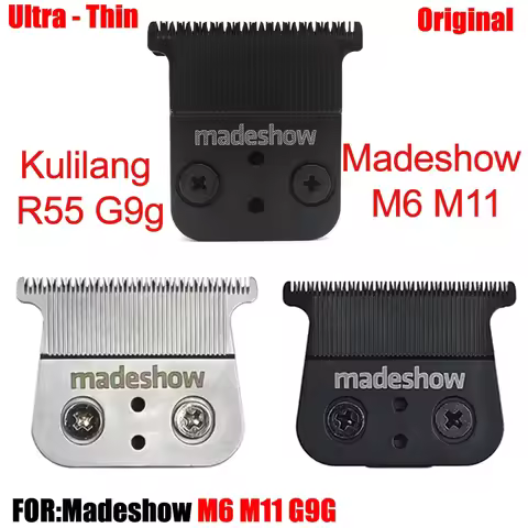 Original Madeshow M6 Blade M11 R55F P700 G9G MINI Cutter Head Hair Clipper 0mm Blade Professional Tr