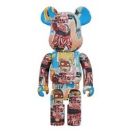 【玩具將軍】現貨 BE@RBRICK JEAN-MICHEL BASQUIAT #6 1000％ 巴斯奇亞6代