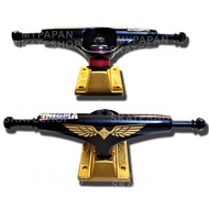 ENIGMA TRUCKS BLACK GOLD EDITION SIZE 5.25 FOR DECK 8.0 INCH [ GENUINE PRODUCT ]