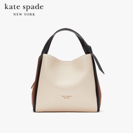 KATE SPADE NEW YORK KNOTT COLORBLOCKED MEDIUM CROSSBODY TOTE K6553 กระเป๋าสะพายไหล่