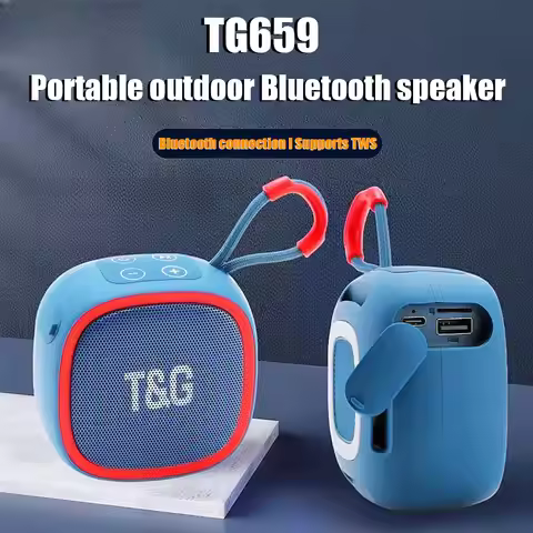 TG659 Bluetooth Speaker Mini Portable Speaker Wireless Connection Outdoor Sport Audio Stereo Support