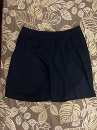 Uniqlo AIRism棉質輕便短褲 深藍色