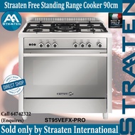 Straaten Free Standing Cooker 90 cm ST95VEFXGG5BB-PRO