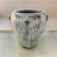 Flowerpot Round-Mouth Terracotta Pot 3 Ears Size 38 x 38 cm.