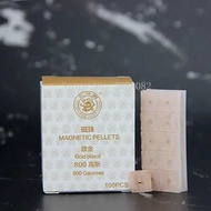 800 Gaussian 100Pcs Magnetic Therapy Patch Magnetic Pellets Magnets Beads Ear Bean Acupuncture Rela