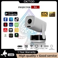 K6 KTV 3-in-1 karaoke projector KTV high-definition projector home theater with microphone singing p