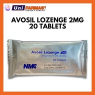 Ubat Sakit Tekak Avosil Lozenge 2mg (20 Tablets)