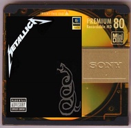 แผ่น MD Metallica- The Black Album