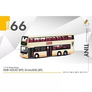Tiny Micro Shadow KMB66 KMB Regal B9TL E500 (8P) Hong Kong Alloy Bus Model 1/110