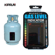 KIPRUN Propane Butane LPG Fuel Gas Tank Level Indicator Magnetic Gauge Caravan Bottle Temperature Me